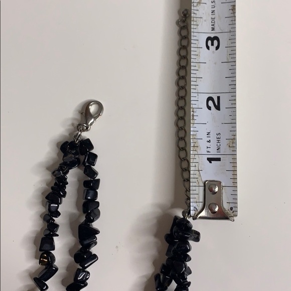 Texas Lone Star pendant Black beaded layer necklace one size adult - Picture 7 of 8